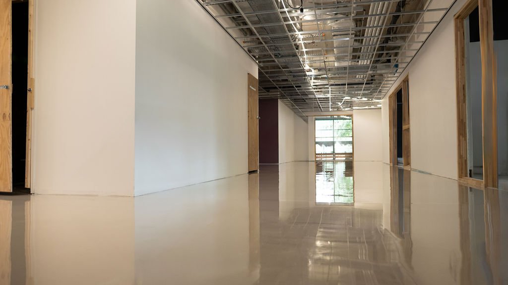 Finished floor — completed project